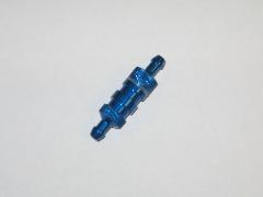02156b Fuel filter aluminum blue 02156b